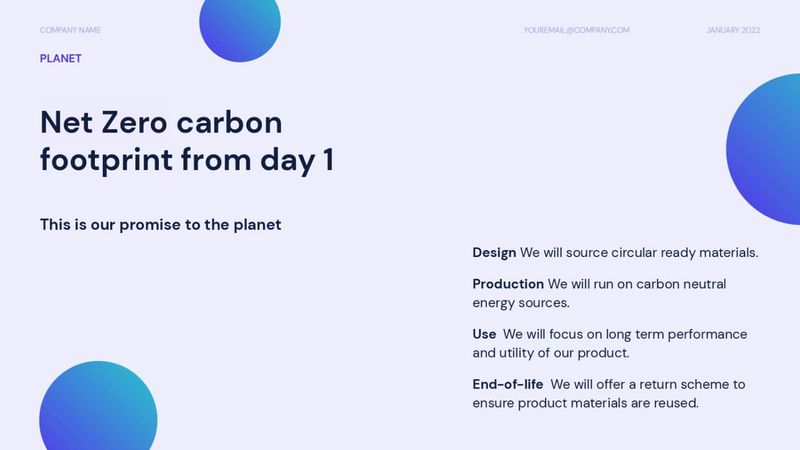 Pitch slide with carbon promise